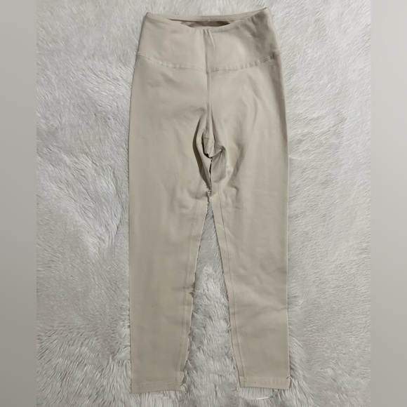 MATE The Label Organic Stretch Midi Leggings - Bone - Picture 10 of 14